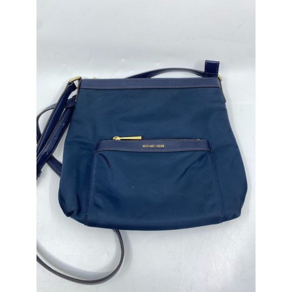 Michael Kors Blue Nylon Crossbody Bag - Picture 3 of 11